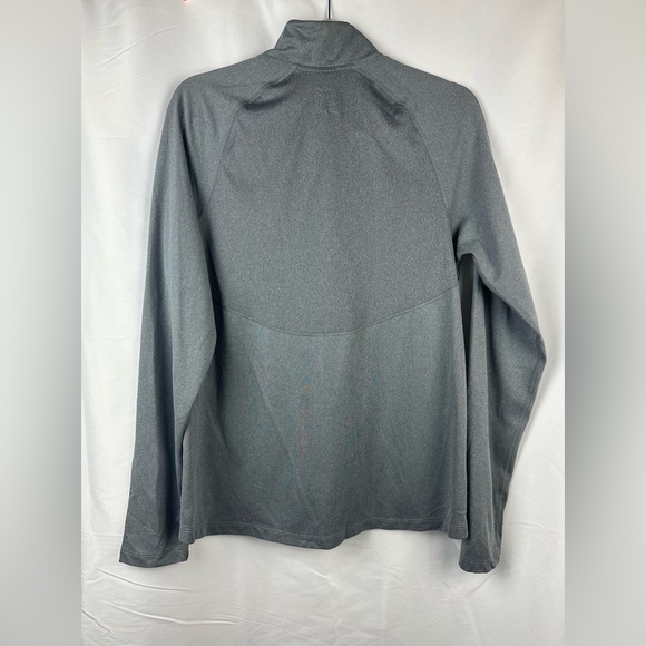 Nike Ready Men's Dri-FIT 1/4-Zip Fitness Top. Size Large. Gray. - Picture 6 of 11